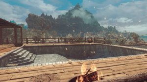 Вид на скалу Солитьюда.. SKYRIM AE (Сборка 16)