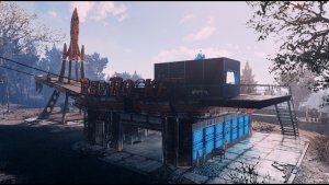 Красная Ракета Винсент. Poselenia Windfire Fallout-4