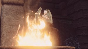 Лина в форме суккубки. SKYRIM AE (Сборка 16)