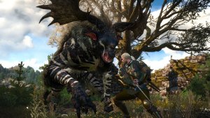 Геральт и Бес. Ведьмак III (сборка Торна)