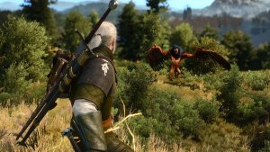 Геральт в боях с монстрами.. Ведьмак III (сборка Торна)