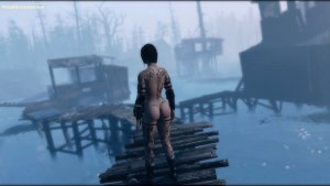 НОРА в заброш.поселении. Fallout-4 (Сборка 11)