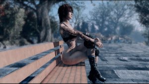 Нел, на крыше дома своего. Fallout-4 (Сборка 11)