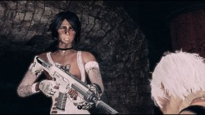 Юна освобождает Снежану. Fallout-4 (Сборка 11)