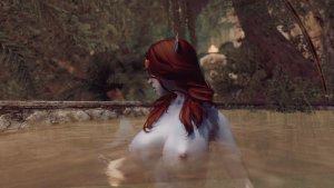 Сина в бассейне. SKYRIM AE (Сборка 16)