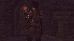 Одна из моих вампирш, возвращается в Скайрим ;)