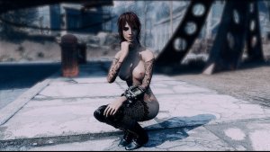 На заправке.. Fallout-4 (Сборка 11)