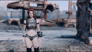 Вамп в гараже Атомных котов. Fallout-4 (Сборка 11)