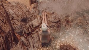 У водопада.. SKYRIM AE (Сборка 16)