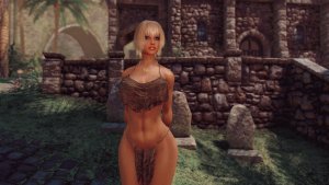 Алия на кладбище Солитьюда.. SKYRIM AE (Сборка 16)