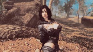 Это Алва, из квеста с Мовартом..  SKYRIM AE (Сборка 16)