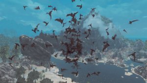 Вид на Солитьюд, с высоты полета вампира..