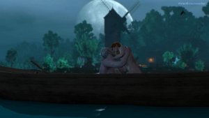 Геральт и Шани.. Ведьмак III (сборка Торна)