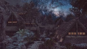 Ночной Винтерхольд. SKYRIM AE (Сборка 16)