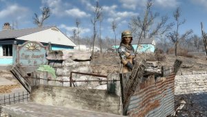 Охранница.. Fallout-4 (Сборка 12)
