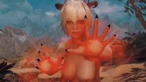 Лина с магией суккубы.. SKYRIM AE (Сборка 16)