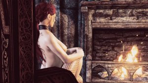 Возле камина.. SKYRIM AE (Сборка 16)
