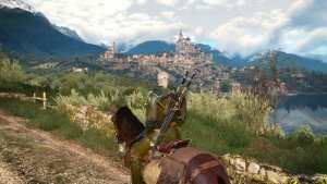 ПЕЙЗАЖНОЕ, с Геральтом. Ведьмак III (сборка Торна)