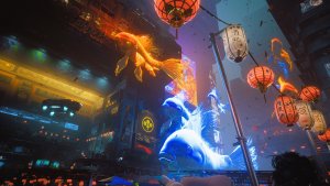 Рыбки. Cyberpunk 2077 глазами Windfire