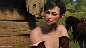 Эльфка. Ведьмак III (сборка Торна)