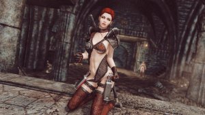 Элли в Волкихар.. SKYRIM AE (Сборка 16)