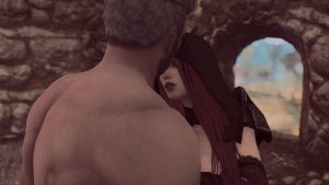 В шею поцеловать.. SKYRIM AE (Сборка 16)