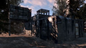 Поселение в заправке РедРокет.