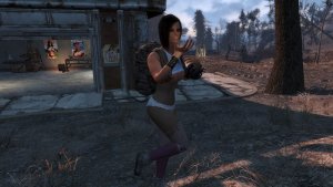 Солнце на ладони на удачу, перед походом.. Fallout-4 (Сборка 12)