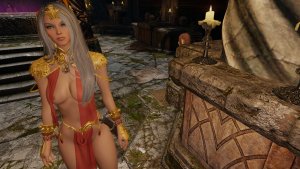 - А у вас грудь оголилась))