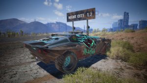 Пейзаж.. Cyberpunk 2077 глазами Windfire