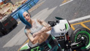 Ви с мотиком.