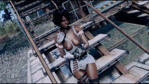 На лестнице. Fallout-4 (Сборка 11)