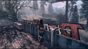 Вид с второго этажа РедРокет.