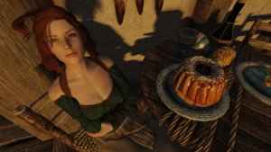 Аня и сладости.